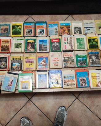 cassette vintage per stereo 8