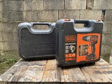 Valigette cassette trapano avvitatore Black Decker