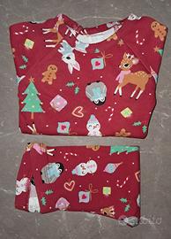 Completino natalizio neonata