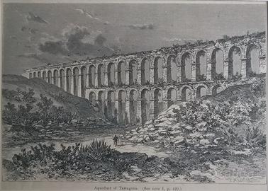 Vedute - Stampe Antiche 1870/71 cm. 23 x 30