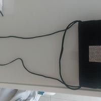 Borsa nera con strass