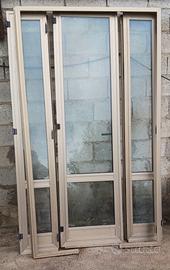 Infisso in alluminio portafinestra