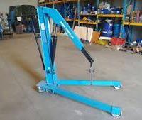 GRU IDRAULICA PIEGHEVOLE A CARRELLO