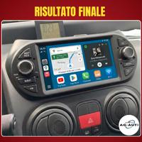 Fiat Fiorino Qubo Autoradio android  2 din +KIT