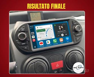 Fiat Fiorino Qubo Autoradio android  2 din +KIT