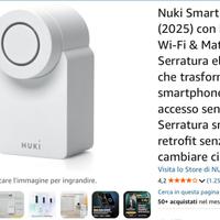 Nuki Smart Lock + Bridge – Ottimio stato