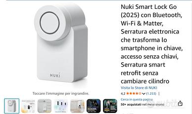 Nuki Smart Lock + Bridge – Ottimio stato