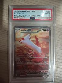 lugia ex scintille folgoranti PSA 10 