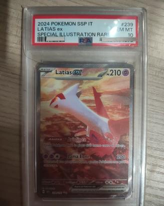 lugia ex scintille folgoranti PSA 10 
