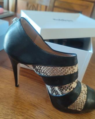 Tronchetto pelle  con plateau  BALDININI Nuovo 