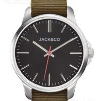 Orologio Jack&Co cinturino verde militare