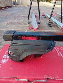 Set Completo Barre Portatutto Mont Blanc + 4 Porta