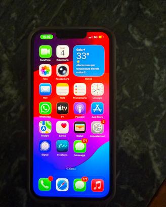 Apple iPhone 13 128GB Blu Funzionante