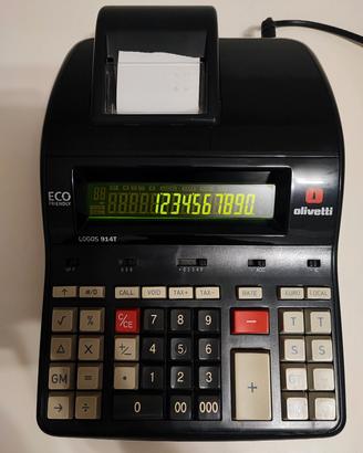 CALCOLATRICE  OLIVETTI LOGOS  914T