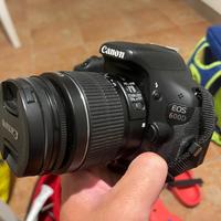 Reflex  Canon 600 D + obiettivi e tanti accessori