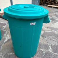 Bidone Stefanoplast 70L con coperchio