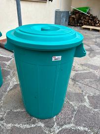 Bidone Stefanoplast 70L con coperchio