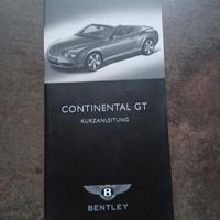 Libretto bentley  gt continental