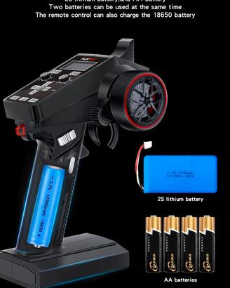 Radiocomando HotRC Auto a Scoppio 1:10 brushless