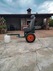 Carrello per motocoltivatore