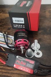 Motore brushless C5065 435KV + ESC 100A x Aereo RC