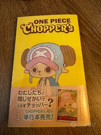 One Piece CHOPPER’s Vol.1 Manga Giapponese con Obi