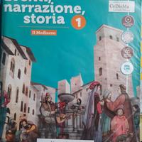 Libro di storia eventi narrazione storia vol 1