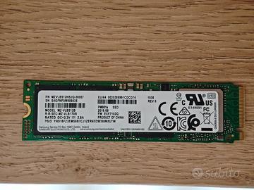 Lotto 3 SSD M.2 512GB – 1,5TB totali, 2 NVMe + 1 S