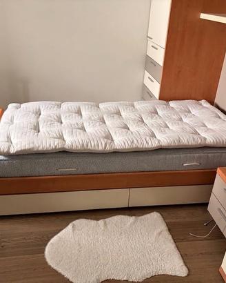 set letto singolo DOIMO con cassettoni