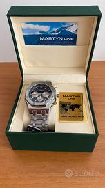 Martyn Line 4901, Orologio Cronografo Uomo Acciaio