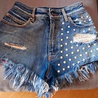 Shorts denim jeans Don't Cry come nuovi