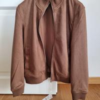 Giubbotto scamosciato, taglia M, nuovo, da 79 a 49