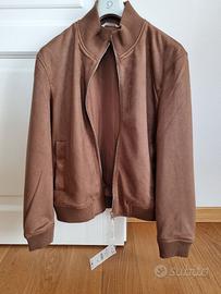 Giubbotto scamosciato, taglia M, nuovo, da 79 a 49