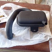 Sito Marmitta per Vespa 125/150 PX - Nera Opaca