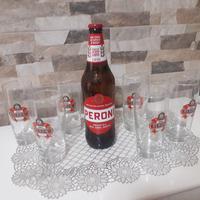 set bicchieri Peroni