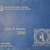 Serie di monete 1980