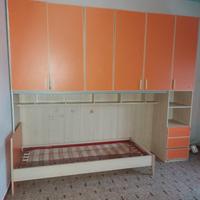 cameretta ponte-soggiorno-armadio