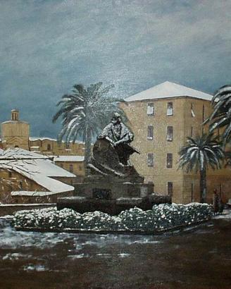 Neve a Imperia. Stampa Fine Art. cm 60x50