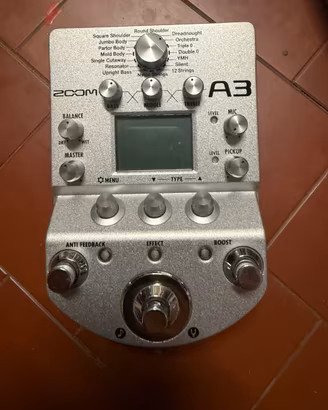 Zoom A3 Acustic Remodeling multi effetto