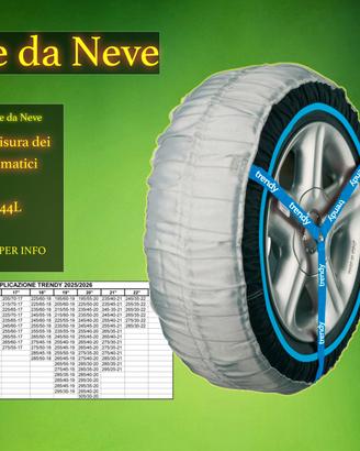 Coppia di Calze da Neve Trendy 44L
