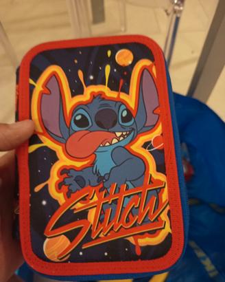 astuccio originale stitch a 3 zip
