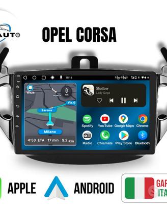 Opel Corsa Autoradio android KIT COMPLETO stereo