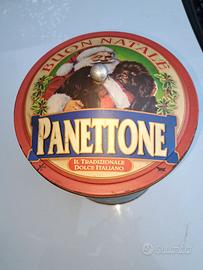 Scatola di latta vintage "Natale"