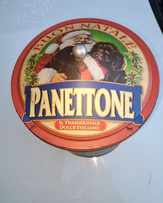 Scatola di latta vintage "Natale"