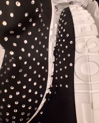 Scarpe gioselin con strass num 38 nuove