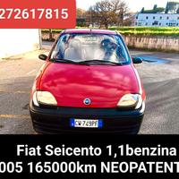 Fiat Seicento 1,1 benzina 2005 165000km