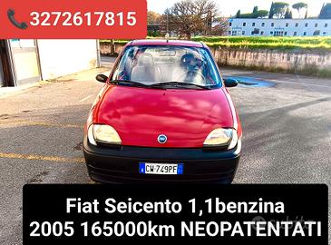 Fiat Seicento 1,1 benzina 2005 165000km
