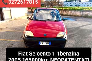 Fiat Seicento 1,1 benzina 2005 165000km