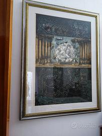 Litografia di Tono Zancanaro 
