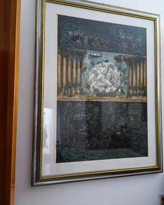 Litografia di Tono Zancanaro 